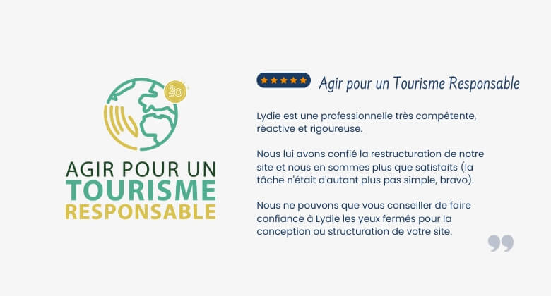 Avis client ATR - Agir pour un tourisme Responsable