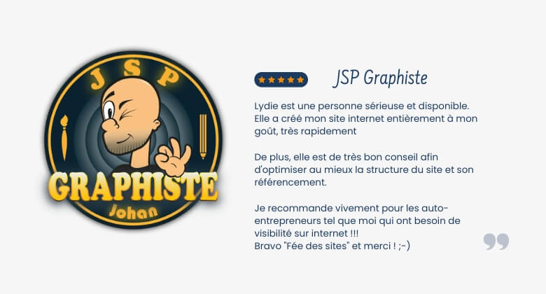 Avis client JSP Graphiste