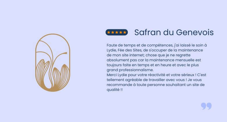 Avis client de l'entreprise Safran du Genevois, pour une prestation de maintenance préventive mensuelle